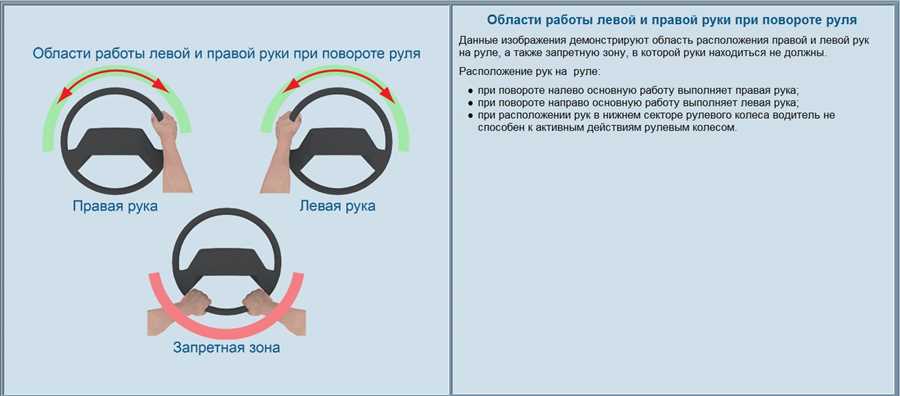 Как поддерживать правильное положение руля для безопасного управления