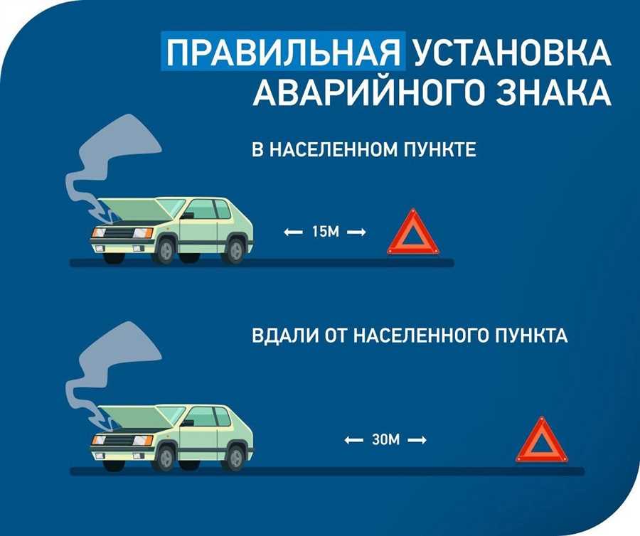 Обеспечение видимости: использование аварийной сигнализации